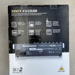 XENYX X1222USB Professional Mixer 