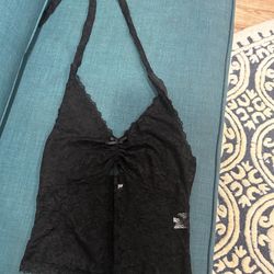 Black Lace Blouse Size Medium