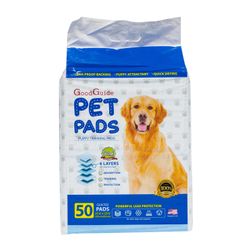 GoodGuide Pet Pads, 50 Quilted Pads $9.99