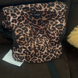 Beautiful Leopard Print Baby Carrier