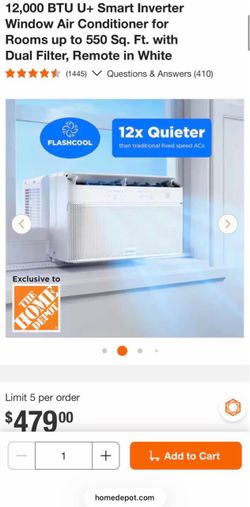 AC 12,000 BTU - NEW