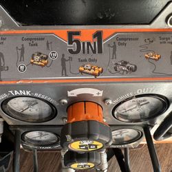 Ridgid TriStack 5Gallon Air Compressor