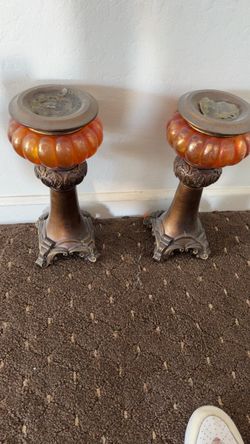 Candle holders antique