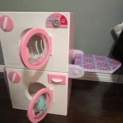 American Girl Doll Laundry Washer And Dryer