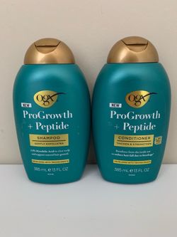 OGX ProGrowth & Peptide Shampoo & Conditioner, Price for Both