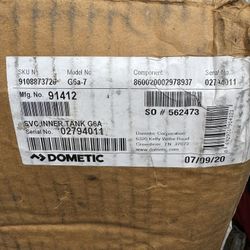 Dometic  Water Heater Tank 