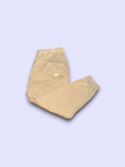 Nike sportswear club fleece tapered sweatpants beige men’s 3XL