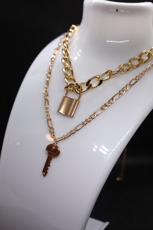 Punk chain necklace, punk choker, Punk chain choker, Punk choker necklace, punk chain men, Punk collar