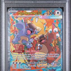 Mega Kangaskhan ex 182/132 Illustration Rare Holo PSA 9