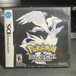 Nintendo Ds Pokemon Black