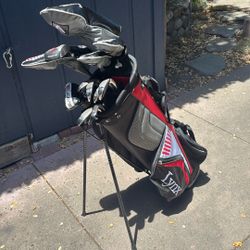 Left Handed Lynx Golf Clubs