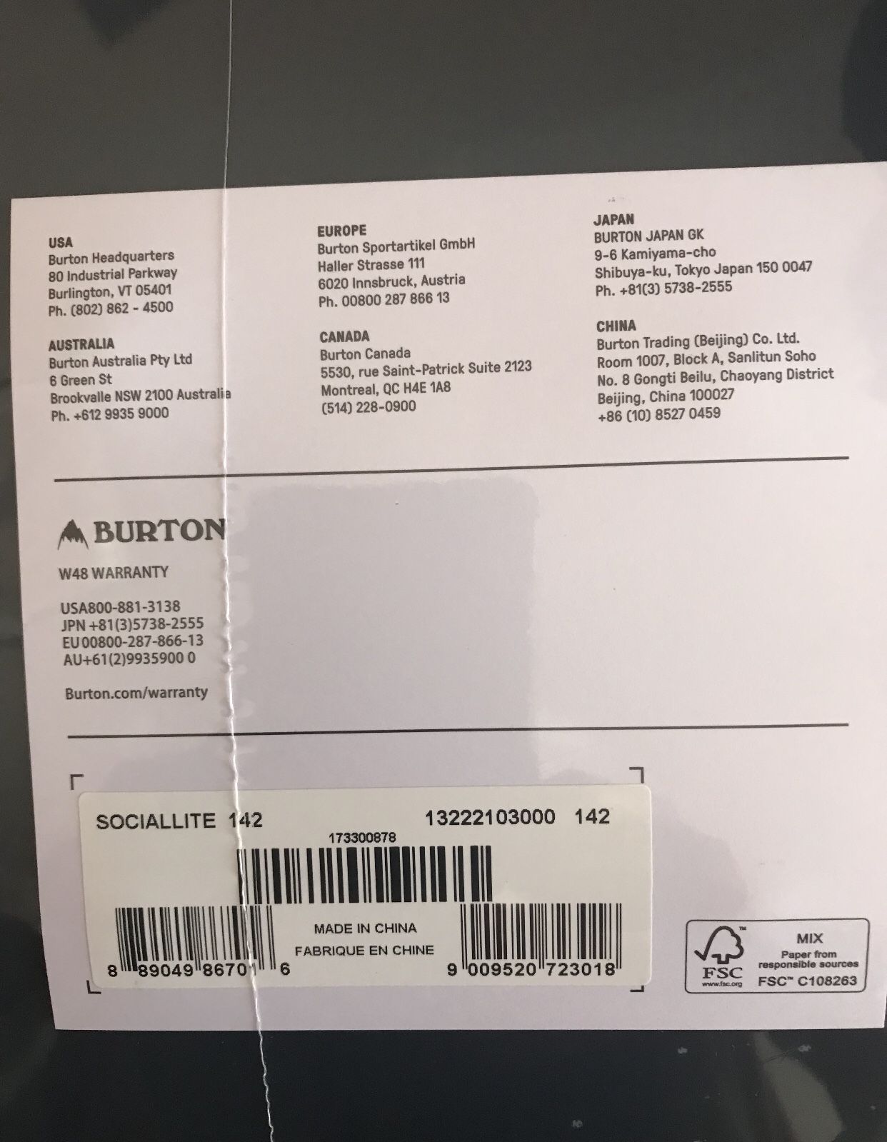 NEW!!! BURTON Socialite 142 Snowboard & Burton EST Bindings for