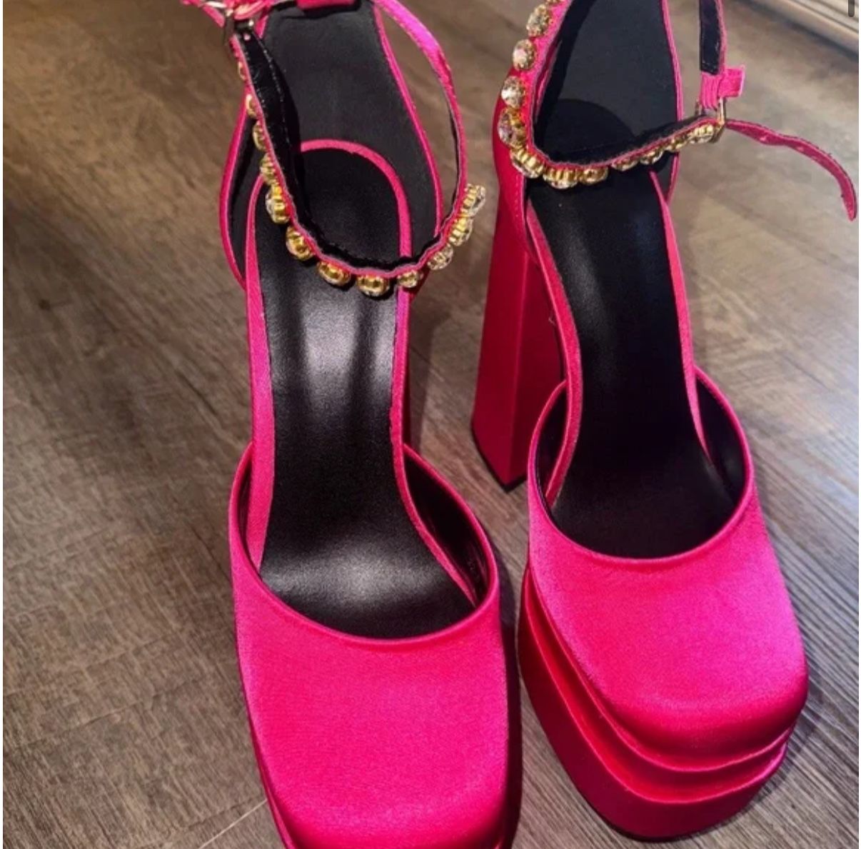 Pink Platform Heels