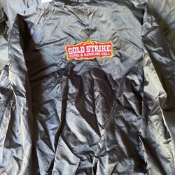 2xl Gold Strike Casino Jacket Black 
