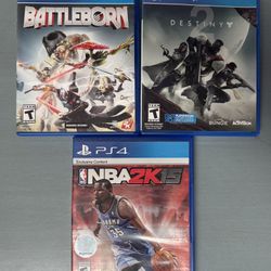 PlayStation PS4 Games $5 each