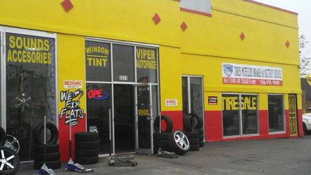 Tires from 25 with the installation and rebuild battery's from 35 with the core