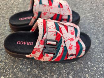 Draco Slide Sandals with Buckle Strap size 9-10