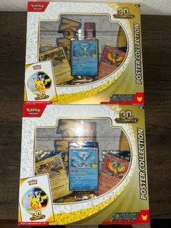 Pokémon 30th celebration poster collection