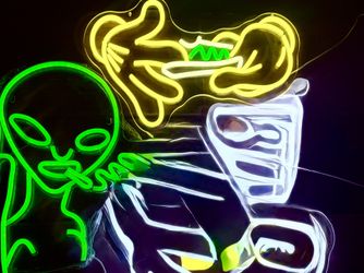 420 Two Pack Special  LED Sign, Hip Decorations