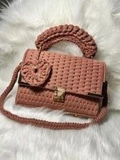 Bolsa De Mano, Color Rosa