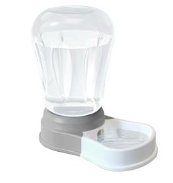 STALTWO 1.6 Gallon Automatic Dog Water Dispenser, Large Capacity Gravity Pet Water Bowl for Multiple Pets, BPA-Free Cat Water Feeder for Large Dogs, R