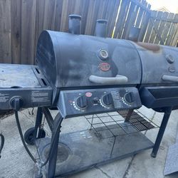 Char-Grillet Duo Propane And Charcoal Bbq Grill