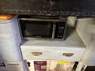 Stainless Steel Microwave Like New!