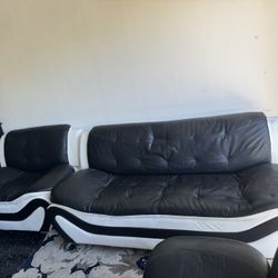 Leather Sofa