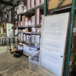 PRE HUNG PRIMED SOLID CORE DOORS AVAILABLE IN LEFT AND RIGHT HAND AVAILABLE IN sizes 24”/28”/30”/32”/36”x80” Price :$159