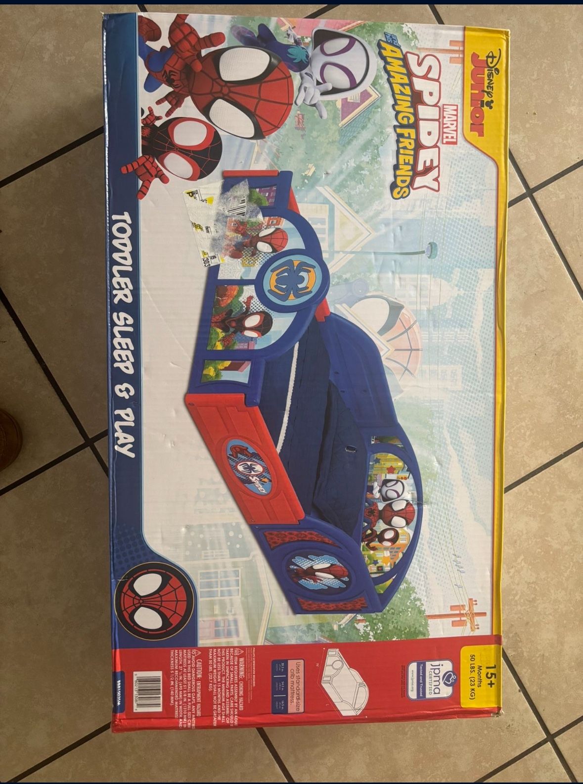 Spider-Man Kids Bed