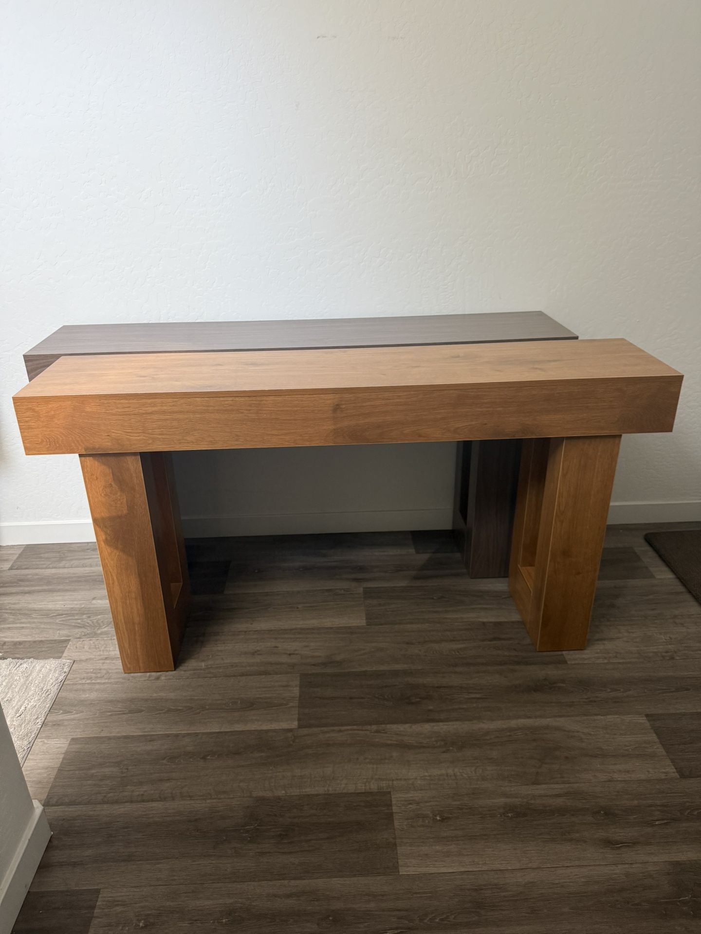 New Brown Console Table 63”