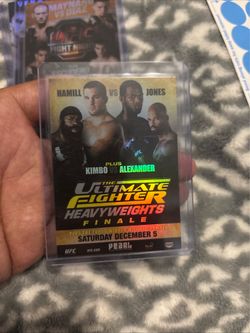 UFC card lot
