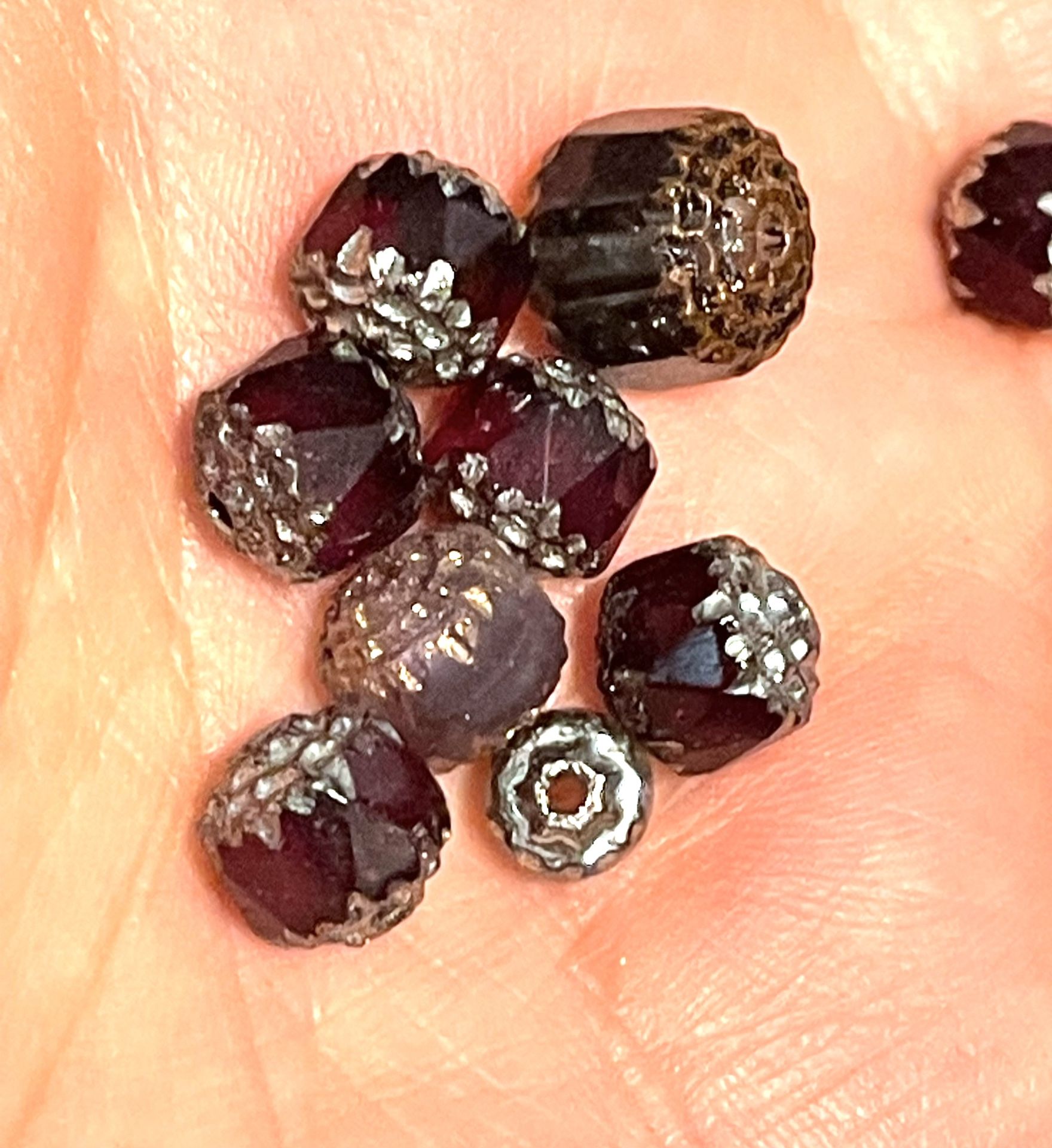 Lot Of Purple Beads