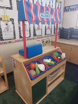 Market play pre k and kindergarten