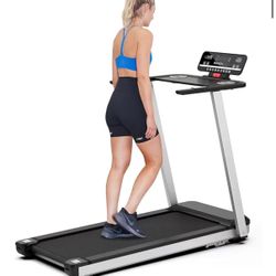 Walking Pad Treadmill, Portable Treadmill with Adjustable Incline