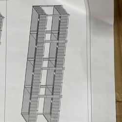 Elevated Garden Box with Drainage Plug 63"x15.7"x27.7"