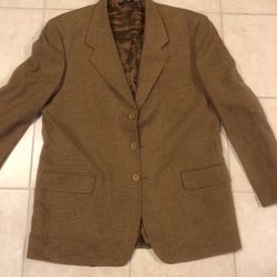 Men’s Wool/Cashmere Sport’s Coat -Size 46/ StacyAdams Genuine  Snake Skin Dress Shoe’s - Size 12 M  Superb  Condition  Worn Once