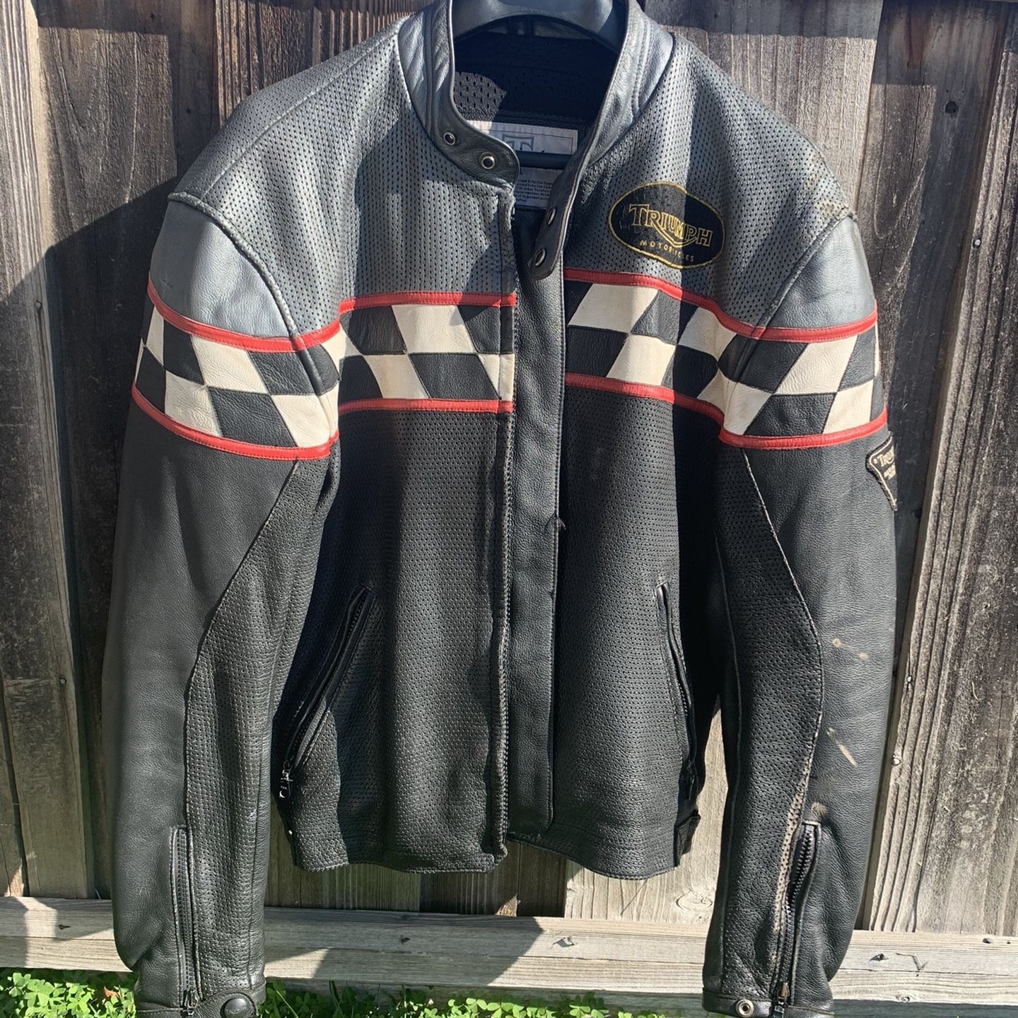 Triumph Motorcycle Jacket Retro