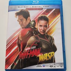 $5 BLU RAY. ANT-MAN AND THE WASP. $5 OR TRADE FOR A MOVIE TITLE I DO NOT ALREADY OWN. BLU RAY ONLY NO DIGITAL .