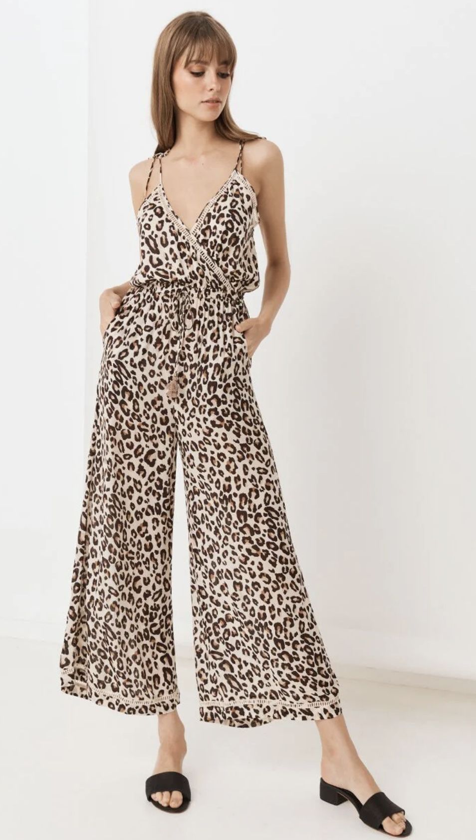 Spell and the Gypsy Bodhi Jumpsuit - Leopard size S $175 