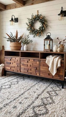 Dark Walnut 55in MCM TV Stand