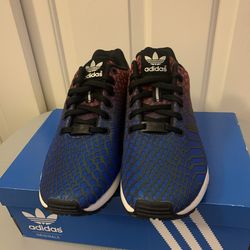 Adidas Zx Flux W Xeno Reflective - Women’s size 7.5, multicolored.