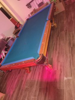 Olhausen regulation pooltable