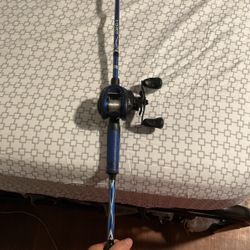 Abu Garcia 7’ Revo' X Fishing Rod and Reel Baitcast Combo