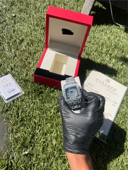 Moissanite watch