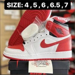 DS New Jordan 1 Hi Heritage $170