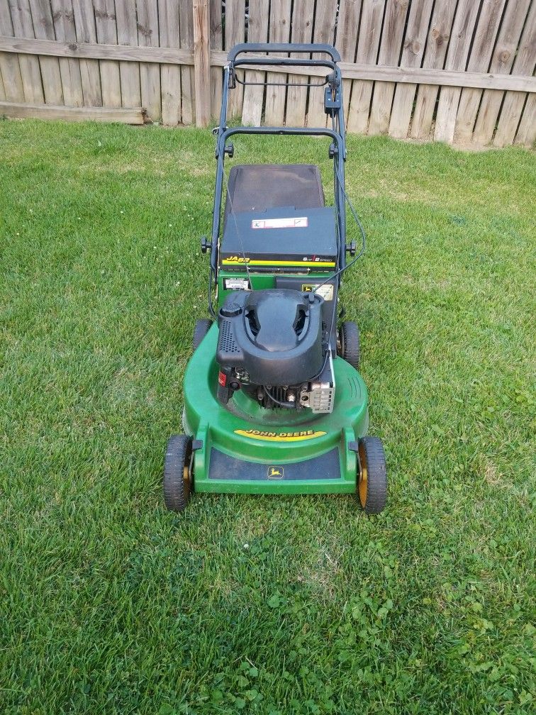 John Deer JA62 Self Propelled Mower 