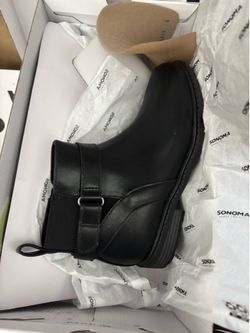 Sonoma women’s or juniors black booties