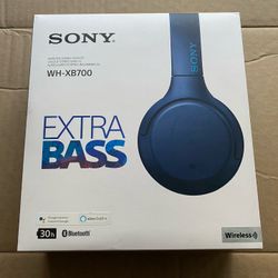Sony WH-XB700 Extra Bass Wireless Headphones 