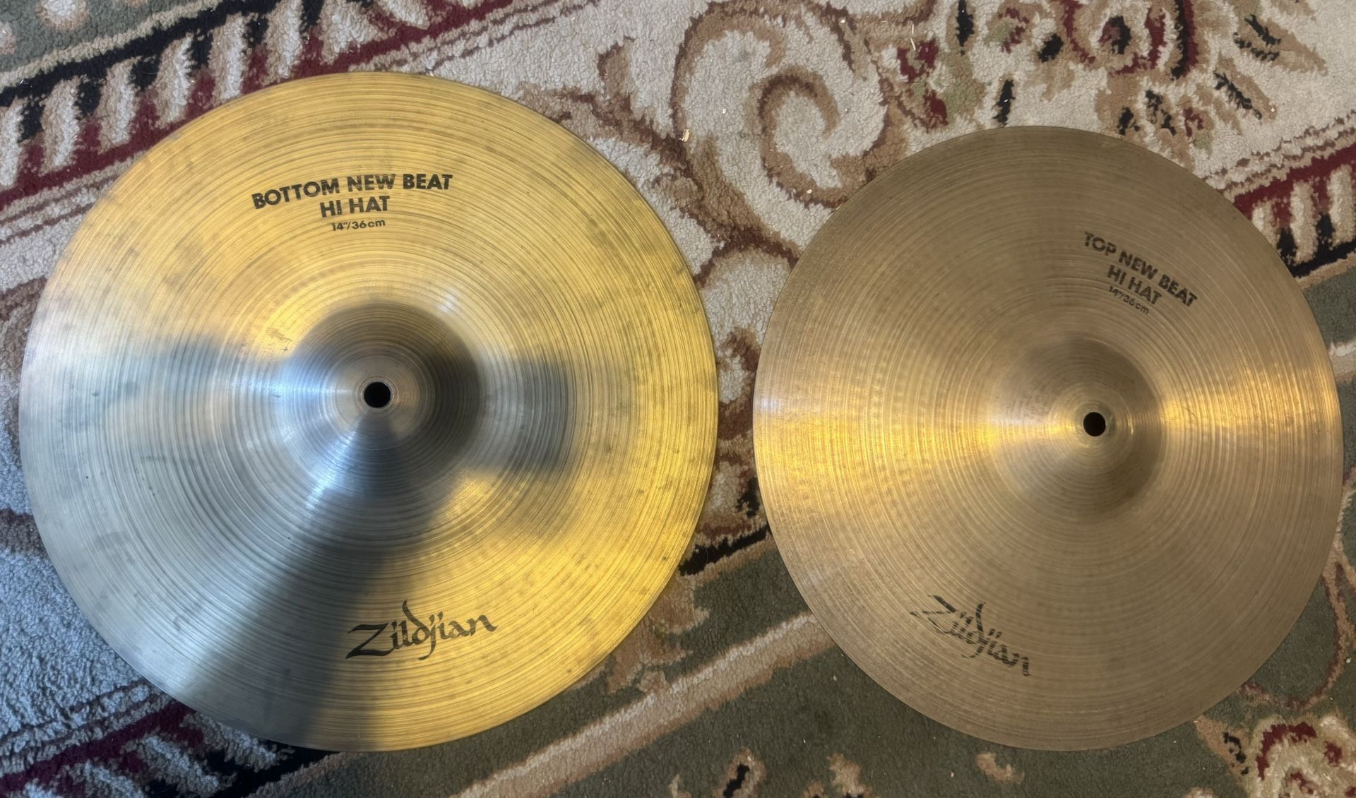 Zildjian 14” New beat Hi hats